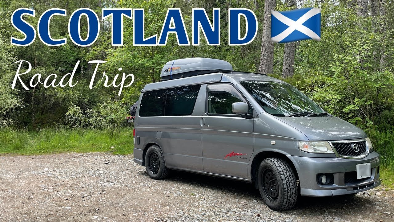 Scotland Road Trip in a Mazda Bongo