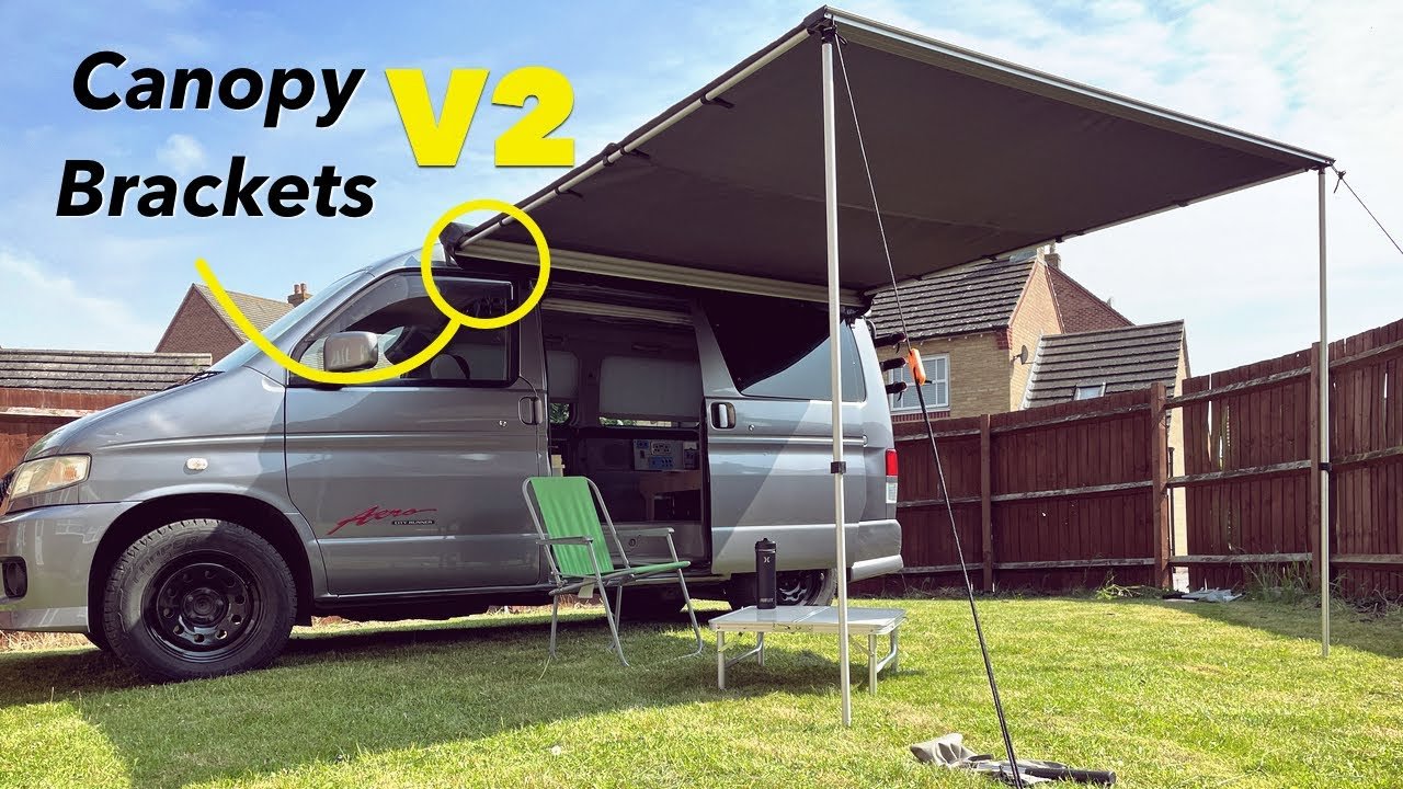 Canopy Brackets V2 for Mazda Bongo Aftermarket Roof